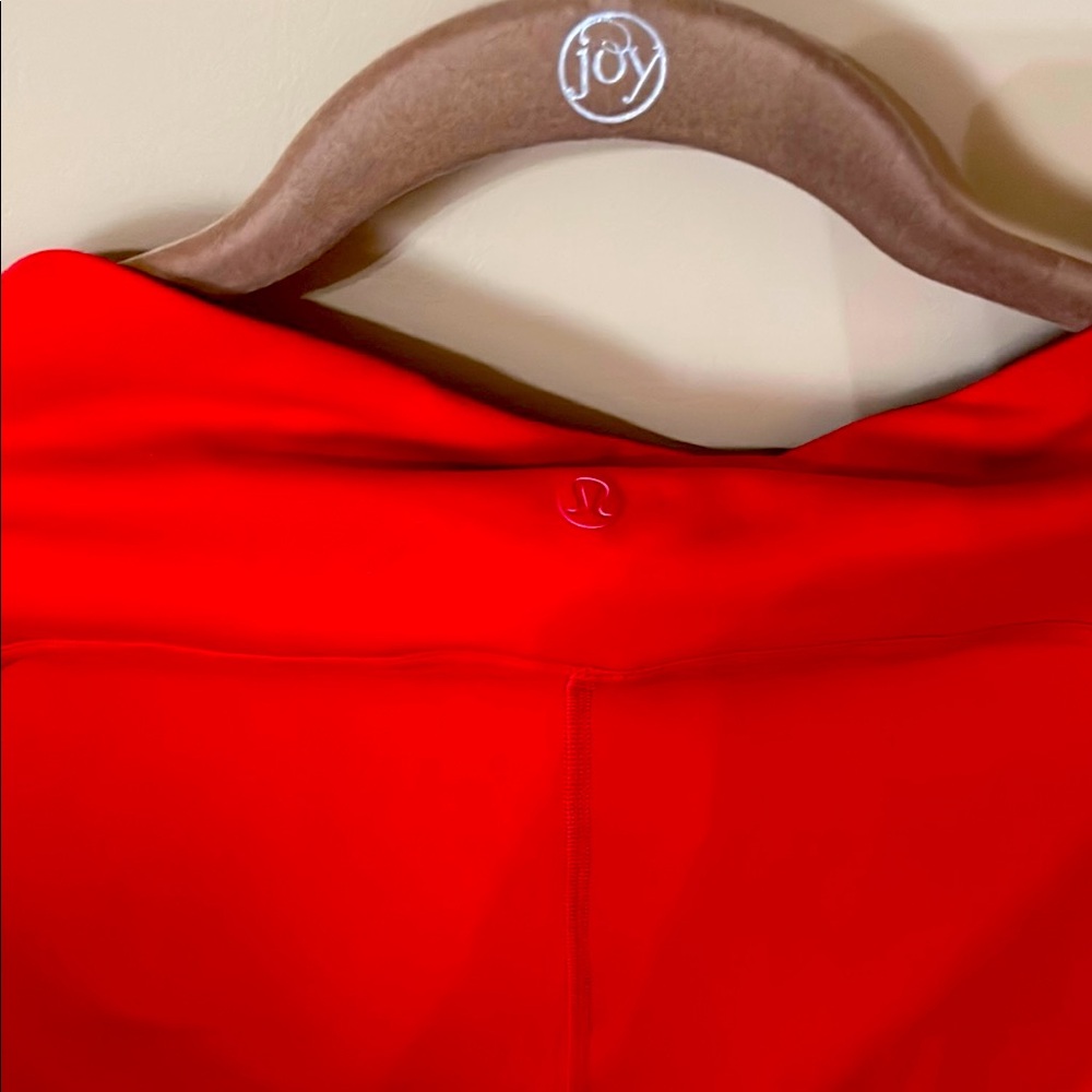 Lululemon Athletica Red Capris